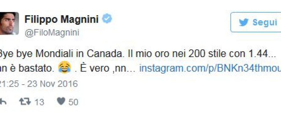 Magnini non parte per Windsor e scoppia il caso