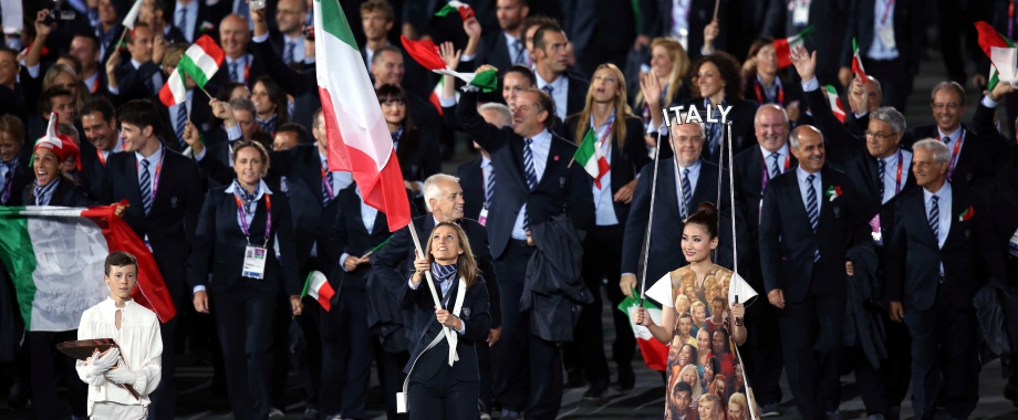 Il mistero della portabandiera olimpica italiana