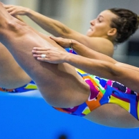 Europei di Tuffi - Fantastiche Tania Cagnotto e Francesca Dallapè